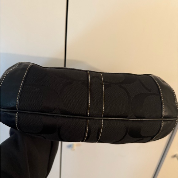 COACH Signature Ergo Hobo Jacquard Shoulder Purse - Picture 2 of 6